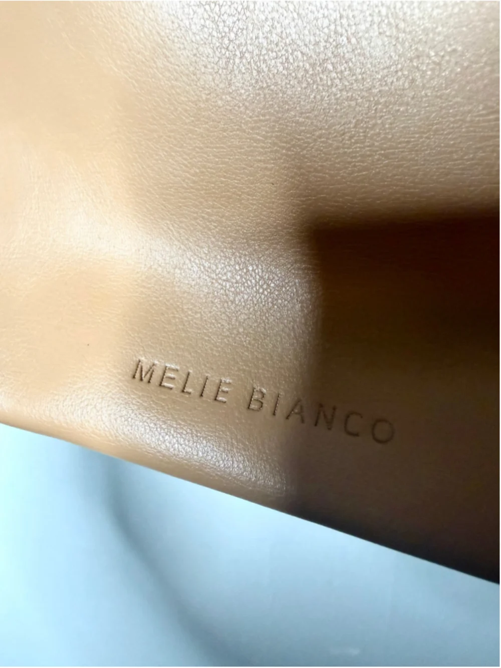 Women's Melie Bianco Tan Clutch One Size